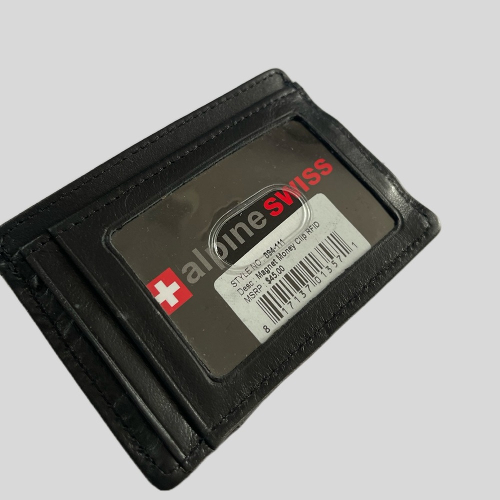 NWT Alpine Swiss Magnetic Money Clip
